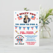 おじさんサムの7月4日バーベキュー・パーティー 招待状 (スタンド正面)