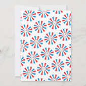 おじさんサムの7月4日バーベキュー・パーティー 招待状 (裏面)