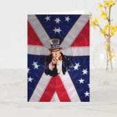 おじさんサム新市民カード カード (黄色い花)