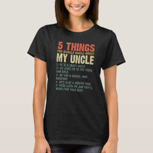 おじさんハムの5つ知っておくべきこと Tシャツ