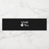 おじさんブーおかしいハロウィーンギフト |おじさん家族ギフト ペットボトルラベル (シングルラベル)