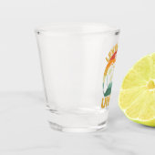 おじさんレベルアップ！ ショットグラス (左)