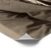 おじさん怖い – ヴィンテージハロウィン幽霊のよく出るポートレート ポスター (角)