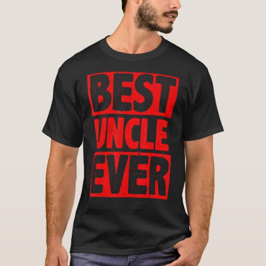 おじさん男素晴らし叔父最高の叔父Ever 6 Tシャツ (正面)