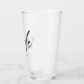 おじさん設立エレガントタイポグラフィニューアンクル タンブラーグラス (左)