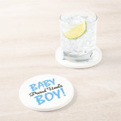 おじさん誇りを持った男の赤ちゃんギフト コースター (側面)