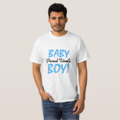 おじさん誇りを持った男の赤ちゃんTシャツとギフト Tシャツ (正面フル)