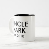 おじさん ムグ | 誕生日のプレゼント ツートーンマグカップ (正面左)