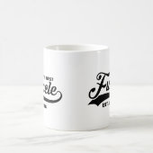おじになるよ 面白い妊娠おふざけおじ コーヒーマグカップ (中央)