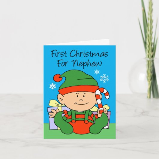 おじのクリスマスエルフ初登場 シーズンカード (正面)