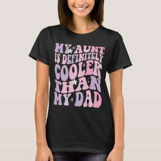 おじより私のおばさんの方がカッコいい！おもしろTシャツ レディース Tシャツ