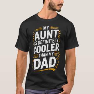 おじより絶対にクールなおばちゃん おもしろTシャツ Tシャツ
