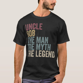 おじボブ 伝説の男 神話の父 プレミアム お父さん プレゼント Tシャツ