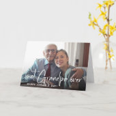 おじ最高のいちゃん|父の日おめでとう カード (黄色い花)