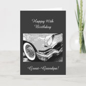 おじ素晴らしいちゃん90歳の誕生日 カード (正面)