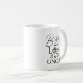 おじ誕生日ミニマリストデザイン コーヒーマグカップ (正面右)