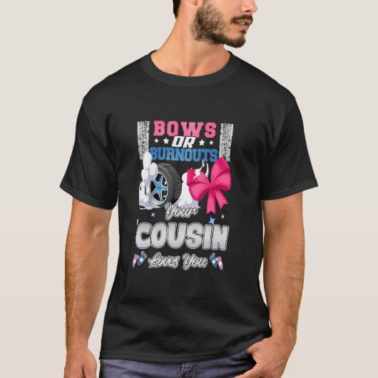 おじ・おばに愛されてるあなた 性別発表 Tシャツ (正面)