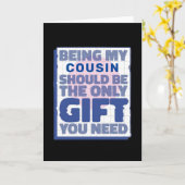 おじ/おばへの最高の面白いプレゼント カード (黄色い花)