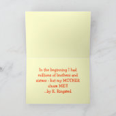 おすごい母さんのデイカード！ カード (内部)