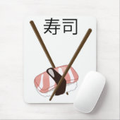 おすし用の箸 マウスパッド (マウス)