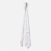 おせっかいなフラミンゴ ネクタイ (裏面)