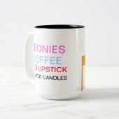 おせっかいなPARKERのお気に入りのな事のマグ ツートーンマグカップ (正面左)