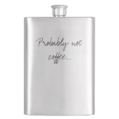 おそらくコーヒーオフィスの仕事のユーモアではない フラスク (正面)
