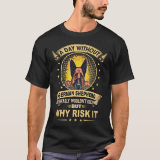 おそらくジャーマンシェパード抜きで17日 Tシャツ