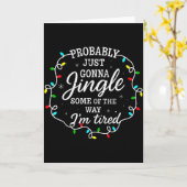 おそらく一部はただのんびり行くつもりだ カード (黄色い花)