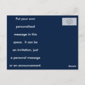 おそらく空の星ではなく空の星なのだろう ポストカード (裏面)