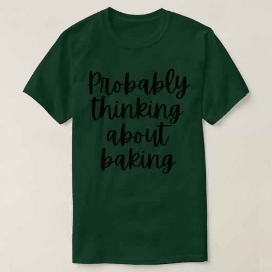 おそらく考えるベーキング2513 Tシャツ (デザイン正面)