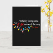 おそらく途中までだけ楽しむつもり カード (黄色い花)