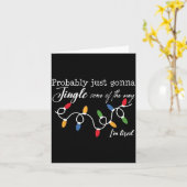 おそらく途中までだけ鈴を鳴らすつもり カード (黄色い花)