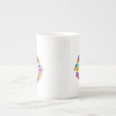 おそらく酒おもしろいと皮肉なユーモア ボーンチャイナマグカップ (正面)