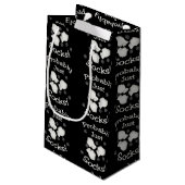 おそらく靴下だけだろう スモールペーパーバッグ (裏面アングル)