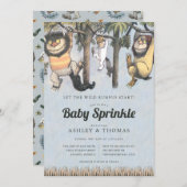 『おそらのけもの』ベイビーシャワー招待状 招待状 (正面/裏面)