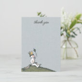 『おそらのけもの』ベイビーシャワー サンキューカード (スタンド正面)