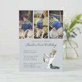 『おそらのけもの』1歳の誕生日写真 招待状 (スタンド正面)