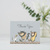 『おそらの怪物がいる場所』の誕生日お礼メッセージ ポストカード (スタンド正面)