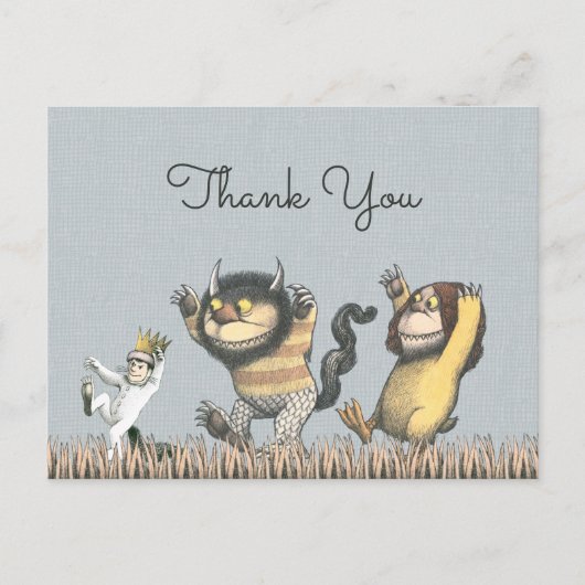 『おそらの怪物がいる場所』の誕生日お礼メッセージ ポストカード (正面)