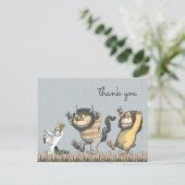 『おそらの怪物がいる場所』 誕生日お礼メッセージ ポストカード (スタンド正面)