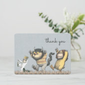 『おそらの怪物』ベビーシャワーお礼 サンキューカード (スタンド正面)