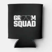 おそろいのブライズメイドグループスクワッド独身パーティー 缶クーラー (正面)