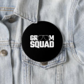 おそろいのブライズメイドグループスクワッド独身パーティー 缶バッジ (インサイチュ)