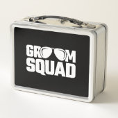 おそろいのブライズメイドグループ ウェディングプランター メタルランチボックス (裏面)