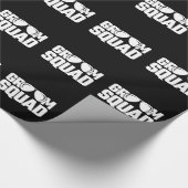 おそろいのブライズメイドグループ ウェディングプラン ラッピングペーパー (角)