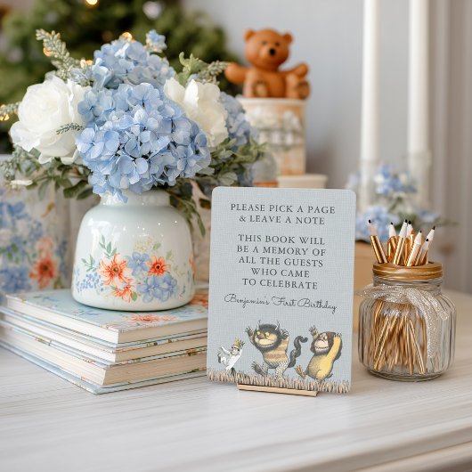 『おそろいの服を着た大きな悪いやつら』ブックサイン 招待状