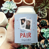 おそろいカジノテーマカップルフォト 缶クーラー