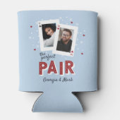 おそろいカジノテーマカップルフォト 缶クーラー (裏面)