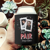 おそろいカジノテーマカップル写真 缶クーラー